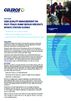 OEM Quality Management On Fast-Track Pump Repair Prevents Power Station Outage