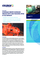 Hydraulic Rerate Increases Productivity And Reducing MTBO At Oil Refinery