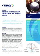 Redesign Of Vertical Pump Trebles Mean Time Between Failure
