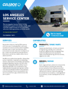 Los Angeles Service Center Flyer
